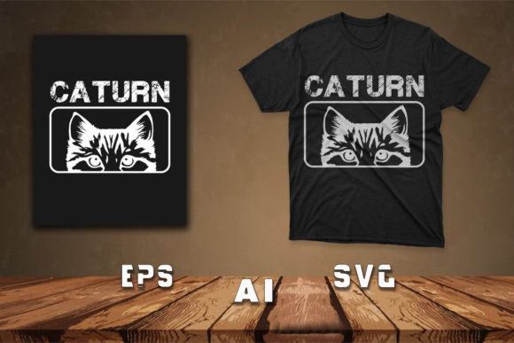 Caturn: A Versatile Embroidery Design for Creative Projects