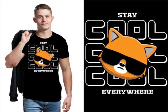 COOL CAT T-SHIRT DESIGN Typographic Review