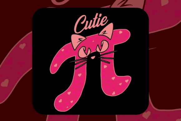 Cute Pi Day Cat T-Shirt Design Review