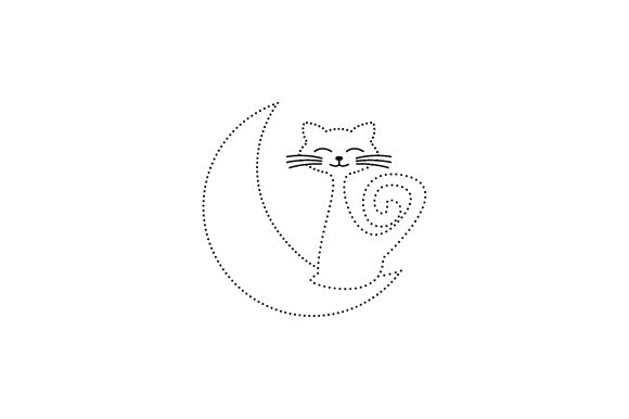 Dot-to-Dot Cat on the Moon Embroidery Review