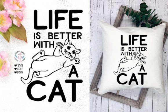 Life is Better with a Cat Embroidery Design Review