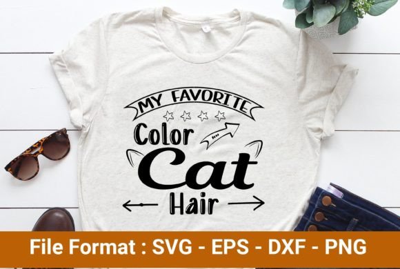 My Favorite Color Cat Hair Embroidery Design Review