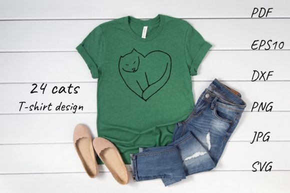T-shirt Apparel Cats Sublimation SVG Review