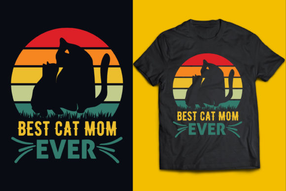 Vintage Retro Cat T Shirt Design Review